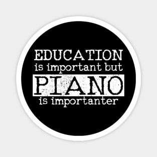 Piano Shirt Music Teacher Tshirt Pianist Musical Vintage Tee Magnet